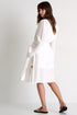 Linen Trench Coat - 52536-80-020 02 / 020 Cream / 100% LINEN