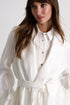Linen Trench Coat - 52536-80-020 02 / 020 Cream / 100% LINEN