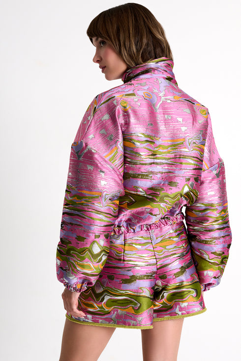 Shan Glitter Luxurious jacquard jacket