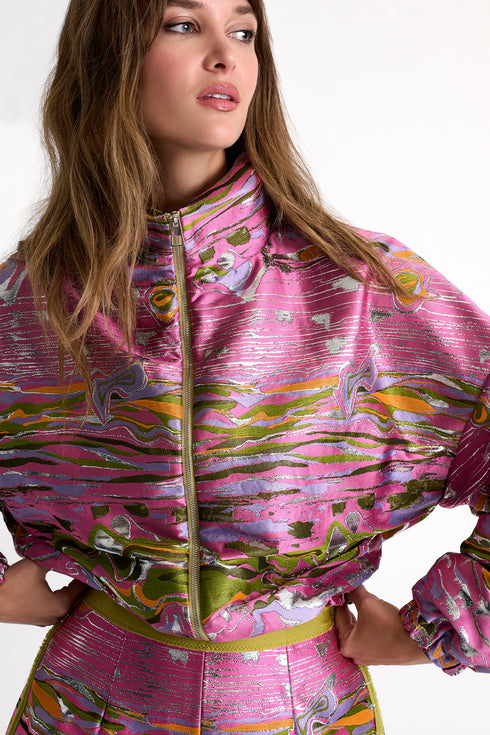 Shan Glitter Luxurious jacquard jacket