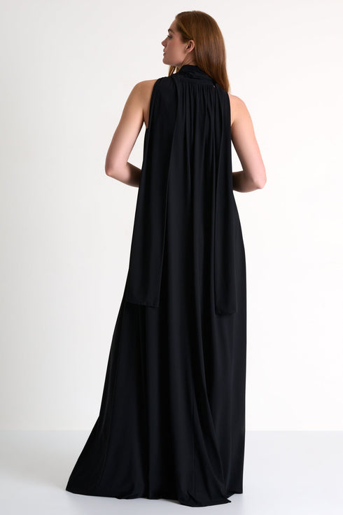 Shan Elisabeth Maxi lycra halter dress - 52555-71-800