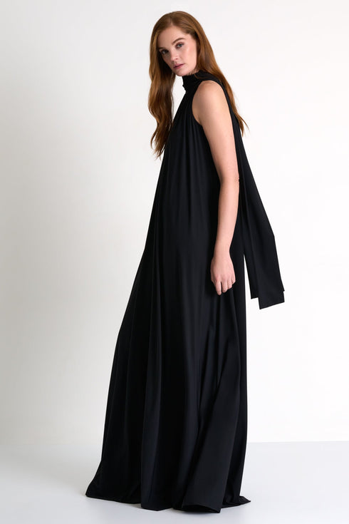 Shan Elisabeth Maxi lycra halter dress - 52555-71-800