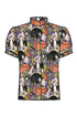 Shan Céline Silk blouse with balloon sleeves