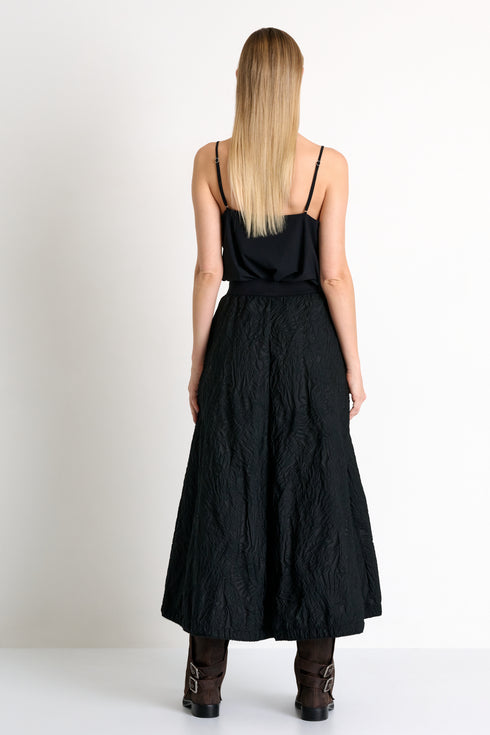 Shan Maxime Flared maxi skirt