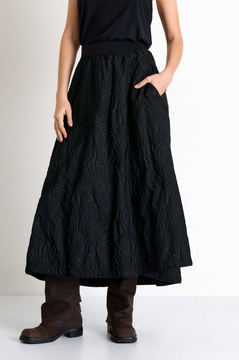 Shan Maxime Flared maxi skirt