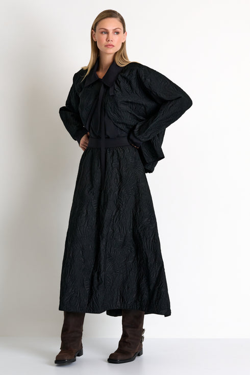 Shan Maxime Flared maxi skirt