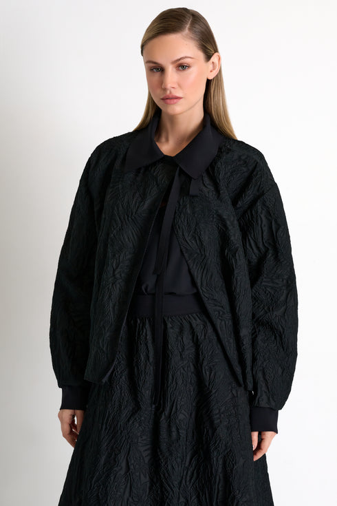 Shan Maxime Open-front blouse jacket