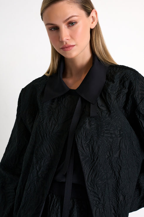 Shan Maxime Open-front blouse jacket