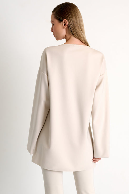 Shan Sofia Jersey oversized crewneck - 52567-64-110