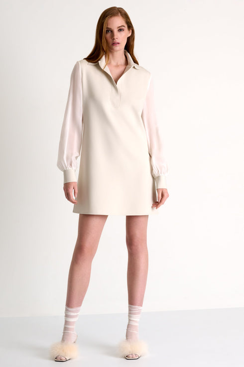 Shan Sofia Modern mesh detailed dress - 52567-68-110