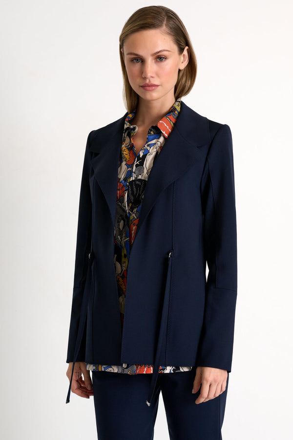 Shan Sofia Structured 3D Jersey Blazer - 52627-78-550