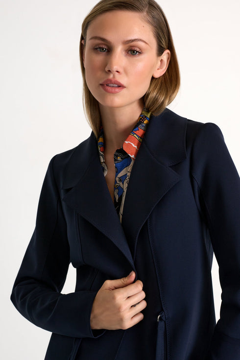 Shan Sofia Structured 3D Jersey Blazer - 52627-78-550