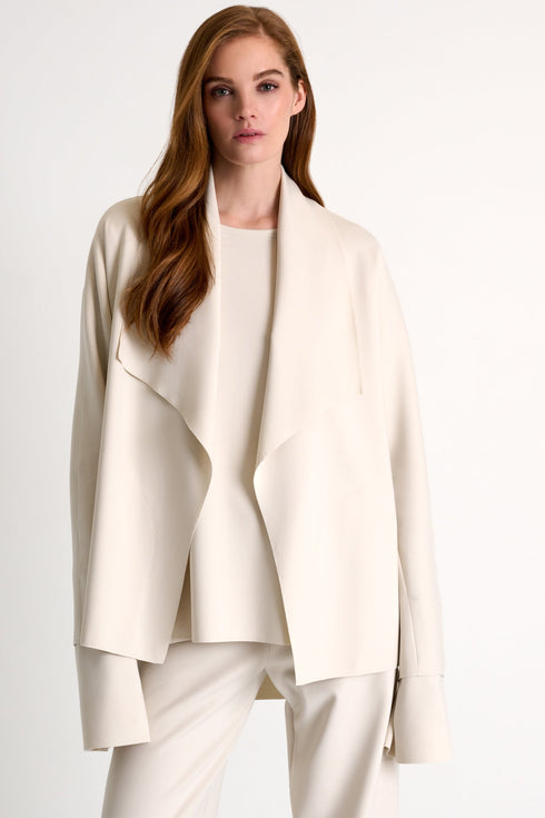 Shan Sofia Loose-fit lapel jacket - 52567-79-110