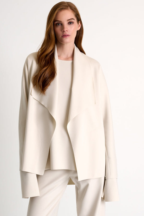 Shan Sofia Loose-fit lapel jacket - 52567-79-110