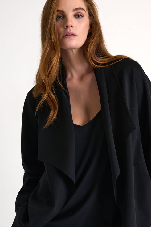 Shan Sofia Loose-fit lapel jacket - 52567-79-800