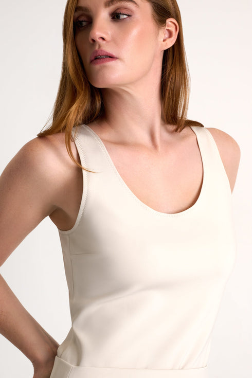 Shan Sofia Wide Strap Jersey Top - 52627-95-110