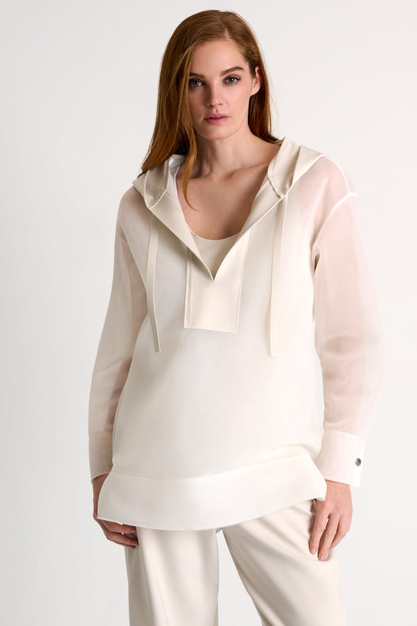 Shan Nelly 3D Mesh Hoodie - 52573-80-020