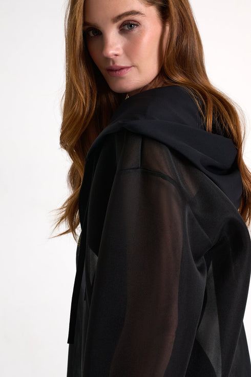 Shan Nelly 3D Mesh Hoodie - 52573-80-800