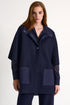 Shan Margot Wool hooded cape
