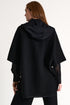 Shan Margot Wool hooded cape
