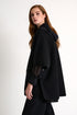 Shan Margot Wool hooded cape