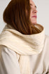 Shan Margot Textured wool scarf