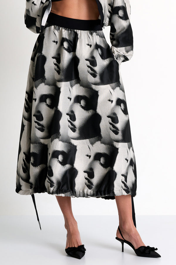 Shan Maxime Printed Midi Skirt - 52619-47-951