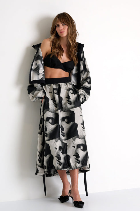 Printed Midi Skirt - 52619-47-951 02 / 951 Elena