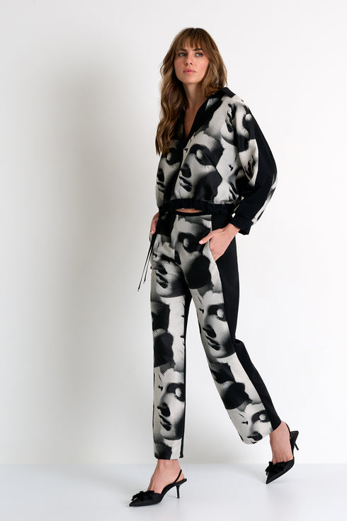 Shan Maxime Jacquard Printed Top - 52619-60-951