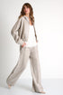 Sparkly Linen Pants - 52626-52-110 02 / 110 Beige