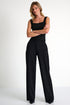 Shan Sofia Wide-leg 3D jersey pants