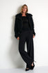 Shan Sofia Wide-leg 3D jersey pants
