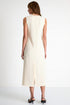 Shan Sofia 3D Jersey Sleeveless Midi Dress