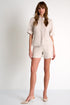 Shan Lina Linen & Lycra Blend Shorts - 52636-54-110