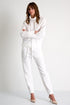 Cotton Jacquard Pants - 52639-50-000 02 / 000 White