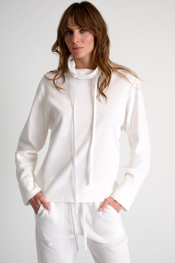 Cotton Jacquard Top - 52639-62-000 02 / 000 White