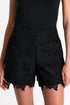 Shan Naomi Floral Guipure Lace Shorts - 52643-54-800
