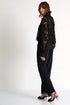 Floral Guipure Lace Pants - 52643-59-800 02 / 800 Black