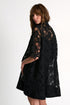 Floral Guipure Lace Dress - 52643-65-800 02 / 800 Black