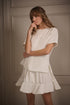 Shan Olivia Soft Twill Flounce Skirt