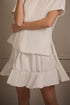Shan Olivia Soft Twill Flounce Skirt