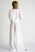 Shan Olivia Soft Twill Wide-Leg Pants