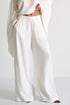 Shan Olivia Soft Twill Wide-Leg Pants