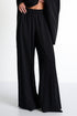 Shan Olivia Soft Twill Wide-Leg Pants