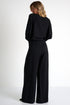 Shan Olivia Soft Twill Wide-Leg Pants