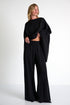 Shan Olivia Soft Twill Wide-Leg Pants