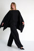 Shan Olivia Soft Twill Wide-Leg Pants
