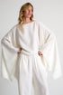 Shan Olivia Soft Twill Cape-Inspired Top
