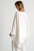 Shan Olivia Soft Twill Cape-Inspired Top