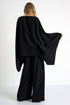 Shan Olivia Soft Twill Cape-Inspired Top